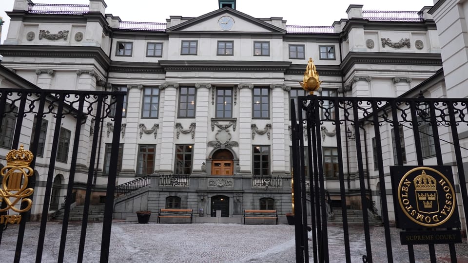 Arne Gavelin: huvudförhandlingen i Högsta domstolen